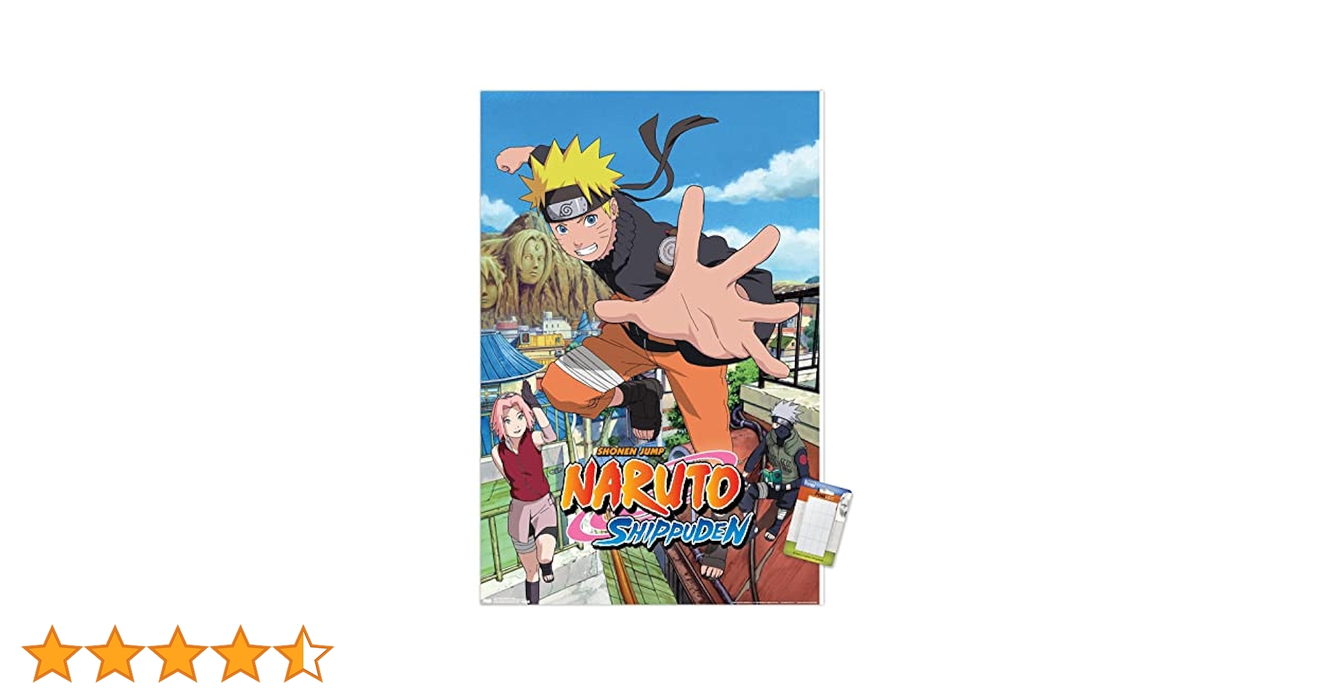NARUTO ポスター Amazon.co.jp: Trends International ナルト疾風伝 - グループ